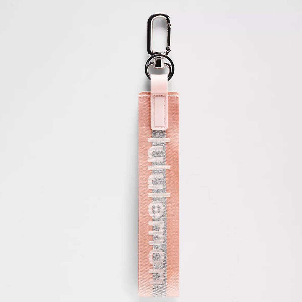 Lululemon Never Lost Keychain - Wordmark